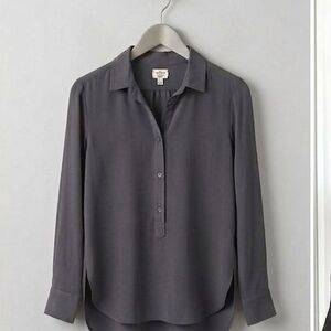 Wilfred Slate Gray Button Down Shirt